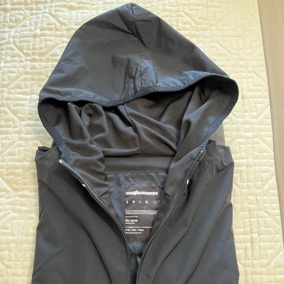 The Hundreds Hooded Jacket Quarter Zip - Picture 2 of 3